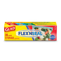 Glad - Flex'n Seal Sac de rangement-Sacs de rangement à glissiere