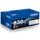 Brother - authentique TN830XL2PK cartouches de toner noir à haut rendement, paquet de 2-Abonnement encre et toner Refresh. Ne vous souciez plus jamais de manquer de toner avec ce service d’abonnement en option qui vous permet d’économiser jusqu’à 50 % sur le toner authentique de Brother