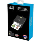 Adesso  SCR-100 TAA CAC Lecteur de carte à puce USB-Le lecteur de carte à puce CAC ( Common Access Card ) est un dispositif USB facile à installer, adapté à toutes les opérations par carte à puce à contact, comme la banque en ligne ou les applications de signature numérique.
