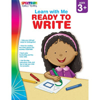 Livre numérique : Spectrum - Ready to Write, 104445-EB, préscolaire à maternelle-Vous recevrez deux courriels : le premier confirmant la totalité de votre commande et le second comportant un lien de téléchargement. Vous pourrez utiliser le lien de téléchargement immédiatement ou plus tard, comme vous le voulez.