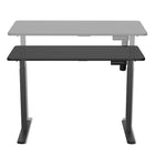 Ezywork - Bureau assis-debout électrique - 48" x 24" - Noir-La couleur noire