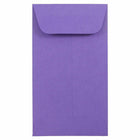 JAM Paper Enveloppes Colourées #6 Coin Commerciales - 3,375 po x 6 po - Violet Violet recyclé - Paquet de 50-Couleur : Enveloppes pour pièces de monnaie violettes