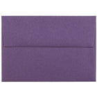 JAM Paper Enveloppes pour invitations à fermeture gommée, 3 5/8 x 5 1/8 po, violet foncé, 100/paquet-Violet foncé
