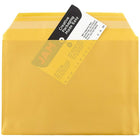 JAM Paper Pochettes de plastique, 4 1/4 x 5 2/3 po, doré, 100/paquet-Couleur : doré