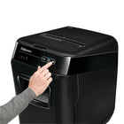 Fellowes - Déchiqueteur AutoMaxâ„¢ 200M à coupe micro à alimentation automatique, 200 feuilles-Déchiquette pendant jusqu'à 12 minutes avant une période de refroidissement de 20 minutes requise