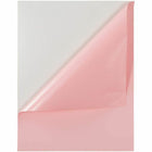 JAM Paper - Étiquettes d'expédition papier autocollant pleine page - 8 1/2 po x 11 po - Pastel rose bébé - Paquet de 10-Étiquettes autocollantes pleine page rose clair/rose tendre, Faites ressortir votre courrier avec des étiquettes d'adresse d'expédition colorées