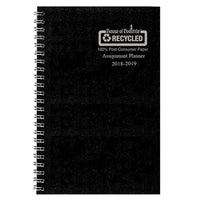 House of Doolittle – Agenda hebdomadaire scolaire, noir, 4/paquet (HOD274RTG02)-Agenda