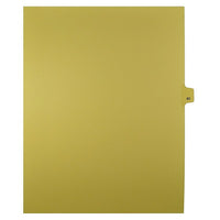 Mark Maker – Onglets séparateurs juridiques beiges, 1/25 onglets, format lettre, sans trous, numéro 61, 25/paquet-Onglets séparateurs beiges, 1/25 onglets