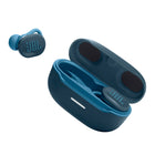 JBL - Endurance Race Écouteurs étanches sans fil pour le sport - Bleu-Batterie : Lithium-ion / Temps de charge : < 2 h depuis vide / Autonomie de musique avec BT actif : = 10 heures