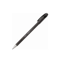Staples - Stylo à bille à corps caoutchouté Postscript - 0,7 mm - noire - Paquet de 12-Les stylos à bille offrent une écriture nette et constante