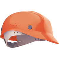 North - Chapeau de bosse, ventilé, orange-Idéal pour l’industrie alimentaire, les mécaniciens et les camionneurs