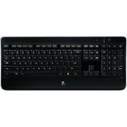 Logitech - Clavier Wireless Illuminated Keyboard K800 - anglais-Vous pouvez taper facilement, même dans l'obscurité, grâce aux touches rétroéclairées gravées au laser qui offrent un éclairage précis pouvant être adapté à vos besoins. Seuls les caractères sont éclairés