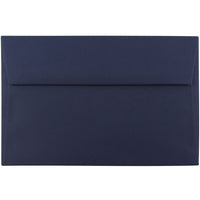 JAM Paper Enveloppes A9 nuances foncées, bleu marine, 250/paquet-Enveloppes simples en papier bleu marine
