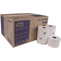 Tork - Advanced Rouleau de papier hygiénique à 2 plis haute capacité - Blanc - Paquet de 36-Joint de queue à démarrage facile pour éviter le gaspillage