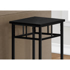 Monarch Specialties - 3278 Table D'Appoint - 28 po H/Noir/Metal Noir-Assemblage requis: des instructions illustrees et tout le materiel sont fournis pour plus de commodite (des outils supplementaires peuvent être necessaires)