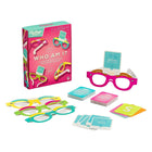 Ridley's - Qui suis-je? Jeu-Devinez le nom sur vos lunettes avant d'épeler le mot "Loser" avec les cartes à lettres. Posez des questions auxquelles les autres joueurs peuvent répondre par 'oui' ou 'non' afin d'être le premier à deviner le nom sur vos lunettes.