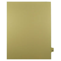 Mark Maker – Onglets séparateurs juridiques beiges, 1/25 onglets, format lettre, sans trous, numéro 197, 25/paquet-Onglets séparateurs beiges, 1/25 onglets