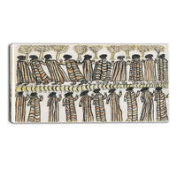 Designart – Toile imprimée de William Barak « Figures in Possum Skin Cloaks » (PT5002-40-20)-Impression