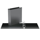 Davis Group Super offre Easyview, Reliure View à anneaux ronds 2  po, personnalisable, paquet de 6 - Noir-2 po