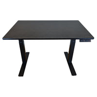 Uncaged Ergonomics - Bureau réglable en hauteur électrique RISE-UP de 48 po - Bambou noir-Bureau assis-debout