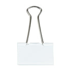JAM Paper – Grandes pinces relieuses, 41 mm, blanc, 12/paquet (340BCwh)-Blanc