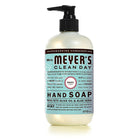 Mrs. Meyer's® – Savon pour les mains Clean Day, 370 ml, basilic (SCJ70860)-Savon liquide pour les mains au basilic