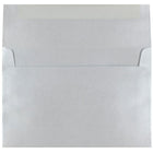 JAM Paper Enveloppe A8 Stardream, effet métallisé, argenté, 50/paquet-Intérieur vierge où écrire un mot personnalisé
