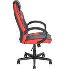 Nicer Furniture - chaise de jeu réglable ergonomique - rouge-Base de chaise en plastique dur