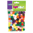 Chenille Craft – Pompons, teintes vives, 2400/paquet (CK-811401)-Groupe d’âge et niveau : Jeunes de 3 à 12 ans et tous les niveaux scolaires