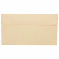 JAM Paper Enveloppes de couleur commerciales #6 3/4 - 3,625" x 6,5" - Ivoire - Paquet de 50-Couleur : Ivoire