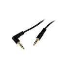 StarTech  Câble audio MU3MMSRA mâle vers mâle de 3 pi-Connecteurs mini mâles de 3,5 mm pour connecter facilement deux appareils