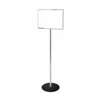 FuTECH - Porte-affiche à cadre chromé de - 16 l x 12 H po - Chrome-Porte-enseignes