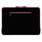 Housse de Protection Ordinateur, suède, Vangoddy Pochette PC Portable Ultrabook Sacoche Laptop Compatible 13,3 po, Noir et Rose-La conception mince permet à cet étui d'être transporté seul ou dans votre sac préféré