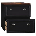 Bush bureau Montrese, noir classique (MY72717-03)-Dimensions : 47,16 larg. x 23,18 prof. x 30,23 haut. (po)