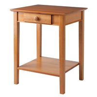 Winsome – Table pour imprimante « studio », miel-Ce meuble pour imprimante s’harmonise avec le bureau d’ordinateur pour la maison Studio.