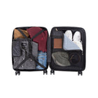 Air Canada - Bagage de cabine hybride de 19 po Compass Collection - Noir-Mécanisme pivotant avancé à 8 roues