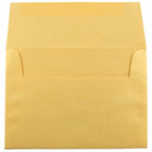 JAM Paper Enveloppes effet métallisé Stardream format A6, doré, paq./250-Intérieur vierge où écrire un mot personnalisé