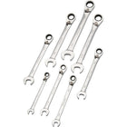 Dynamic Tools – Ensemble de 8 clés à cliquet mixtes, réversibles, SAE, 5/16 po à 3/4 po-Comprend : 5/16, 3/8, 7/16, 1/2, 9/16, 5/8, 11/16, 3/4 po