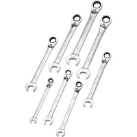 Dynamic Tools – Ensemble de 8 clés à cliquet mixtes, réversibles, SAE, 5/16 po à 3/4 po-Comprend : 5/16, 3/8, 7/16, 1/2, 9/16, 5/8, 11/16, 3/4 po