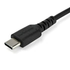 StarTech Câble USB-C vers USB-C de 1 m - Noir-Câble USB-C robuste renforcé de fibre d'aramide Kevlar® pour une résistance élevée à la traction, cinq fois supérieure à celle de l'acier