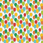 Papier d’emballage, 2 feuilles, ballons, 12/paquet-Ballons