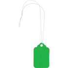 Staples - Étiquettes pour vente au détail - avec ficelle - 1 3/4 po x 1 3/32 po - fluorescentes - Paquet de 100-Dimensions : 1 3/4 po x 1 3/32 po 