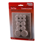 Scratch Guard - Paquet Combine Coussinets de feutre - Beige - paquet de 25-Épaisseur durable de 3/16 po, feutre 100 % polyester.