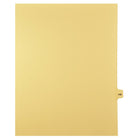Markmaker - 25 tabs/PQT,5 PQT/Boite, Intercalaires imprimes Legal, Chamois, 1/15th coupe| format lettre, sans trous, Numero 146-Intercalaires imprimes Legal
