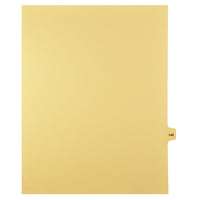 Markmaker - 25 tabs/PQT,5 PQT/Boite, Intercalaires imprimes Legal, Chamois, 1/15th coupe| format lettre, sans trous, Numero 146-Intercalaires imprimes Legal