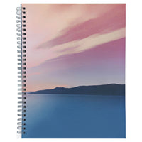 Staples Cahier à spirales - 8 po W x 10 po L - Paysage - 80 feuilles lignées-Cahier à spirales avec pages perforées
