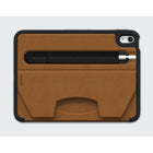 Étui folio magnétique avec support Zugu pour iPad mini 7e génération (A17 Pro) et iPad mini 6e génération 8,3" (2021) - Marron (Cognac)-Pare-chocs robuste et coque en TPU + PC robuste pour une protection contre les chutes majeures
