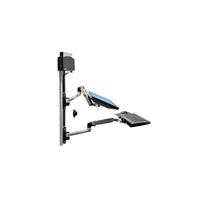 Ergotron Système de fixation murale 45-253-026, 24 po-Capacité de 25 lb