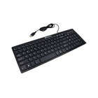 IntekView - Clavier Ultra Mince V.2 Anglais Avec fil-Configuration du Systeme: Windows 98/XP/2000/2003/Vista/7/8/10
