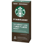 Starbucks - Café Pike Place pour système original Nespresso - paquet de 10-Notre engagement: que 100 % de nos cafés respectent des pratiques d'approvisionnement éthiques, en collaboration avec Conservation International.fr.starbucks.ca/responsibility